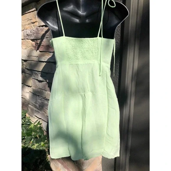 Cotton Candy LA Linen Dress - Picture 6 of 12